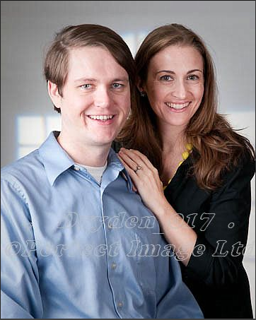 Dan and Jessica, August 2009