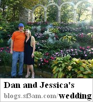 Dan and Jessica's wedding blog